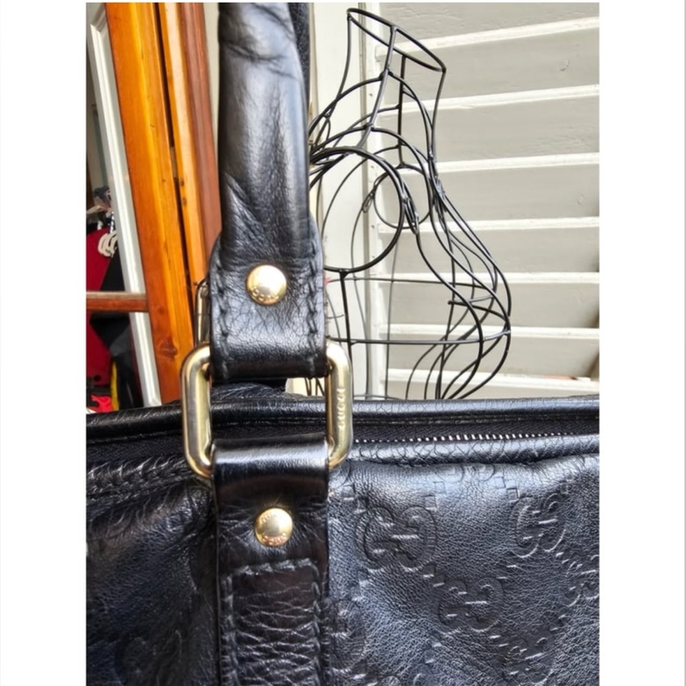 Gucci Leather Gg Monogram Bag - image 5